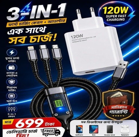 120W Ultra Fast Charger
